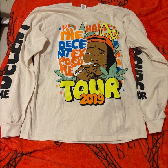 Wiz Khalifa decent exposure tour long sleeve tee L - Picture 1 of 3